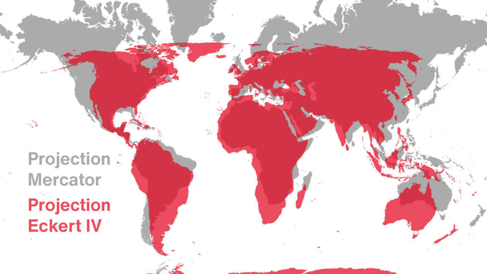 L'Afrique agrandie et les États-Unis rétrécis: l'ONU adopte une réforme de la cartographie mondiale, plus proche de la réalité