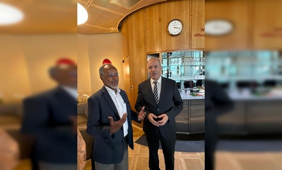 78e Assemblée mondiale de l’OMS : Saïhi rencontre son homologue mauritanien