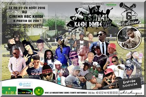 Début ce vendredi de la 6e édition du Festival Kaédi Dimbé