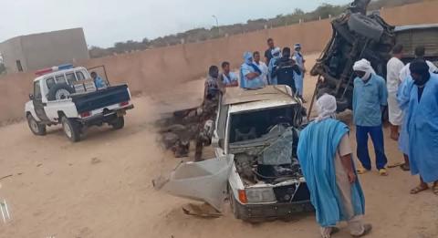 Accident de la circulation: Un mort et quatre blessés