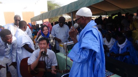 lnauguration d'un PS à Awoynate : fruit d'un partenariat entre l'Ong AMLE et l'ambassade du Japon