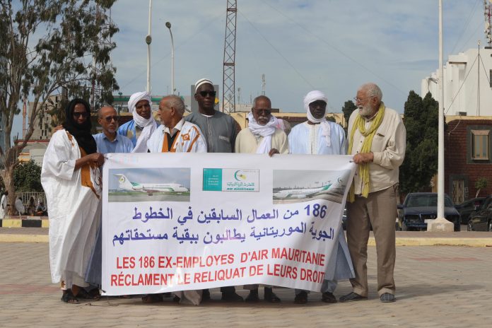 Les ex employés d’Air Mauritanie en appellent à l’intervention du Président de la République et du Premier ministre pour le payement de leurs droits