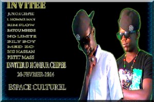 Espace Culturel Diadié Tabara Camara – Concert Rap ce jeudi 20 février à 20h30 