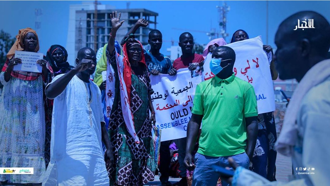 Manifestations hostiles à la candidature de Ould Meguett et appel à voter contre l’ex-Général
