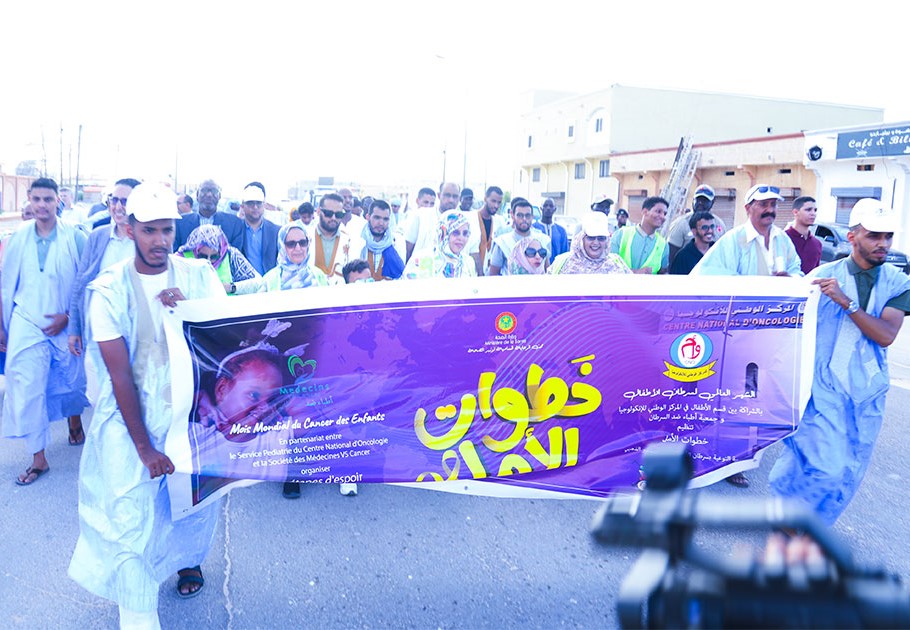  « Les pas de l’espoir », une marche organisée à Nouakchott en soutien aux malades du cancer