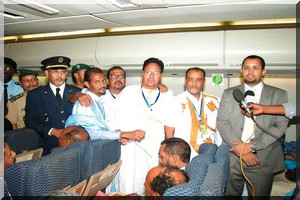 Le premier vol de nos pèlerins quitte Nouakchott à destination des lieux saints de l'Islam